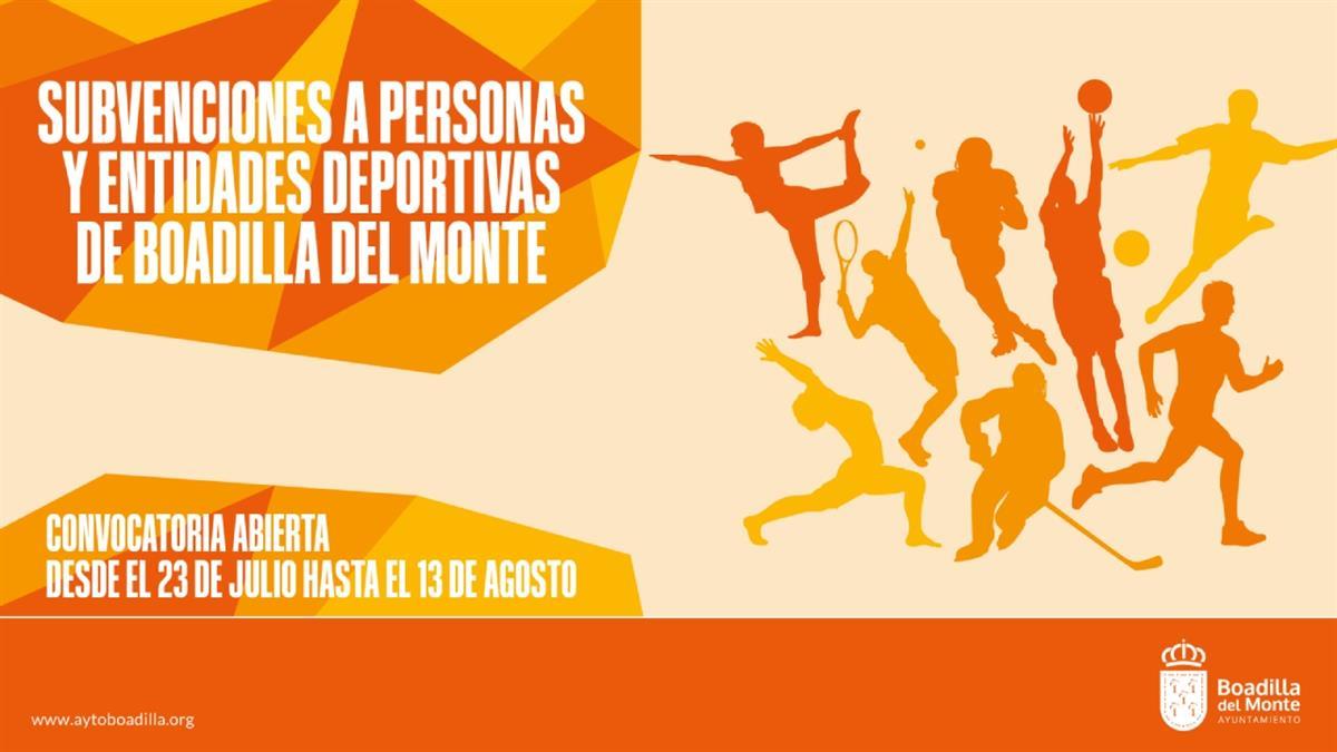 Abierto el plazo de solicitud de ayudas económicas al deporte en Boadilla para 2025
