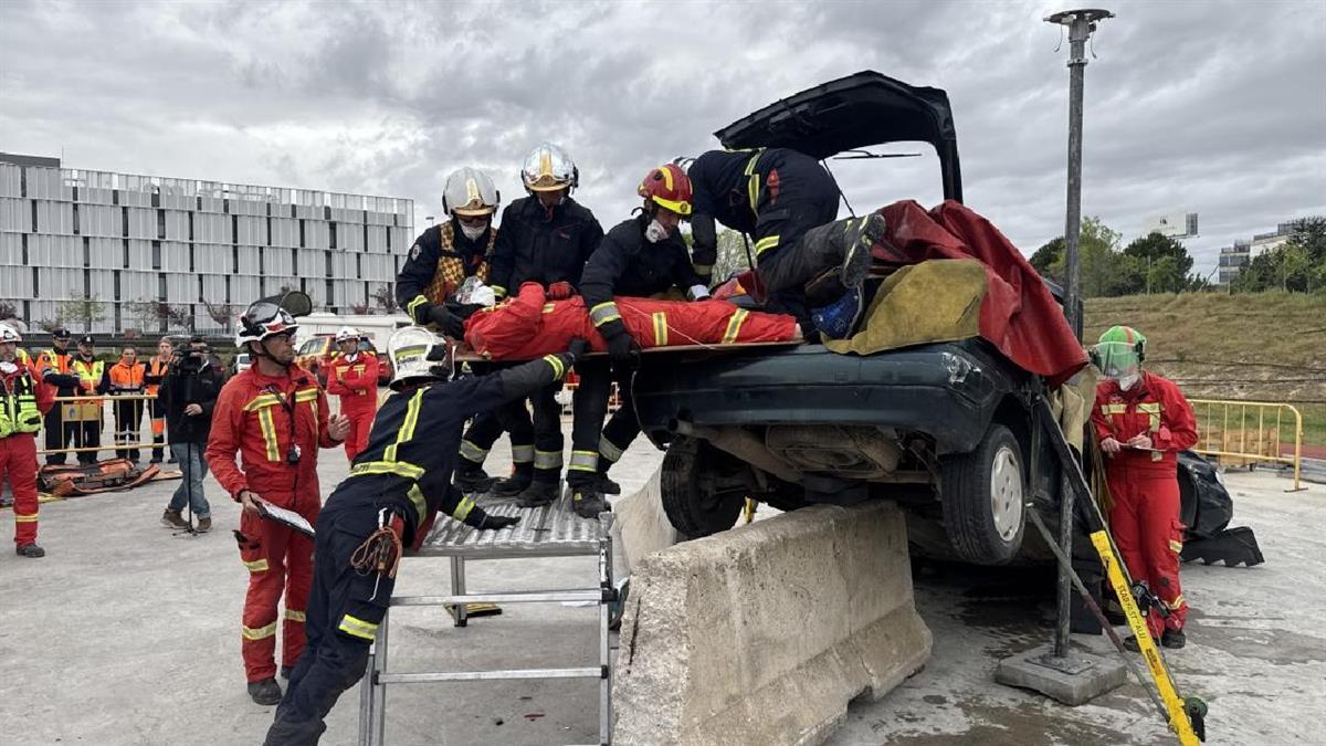 La Comunidad selecciona a los bomberos que representarán a la región en el Encuentro Nacional de Rescate en Accidentes de Tráfico
