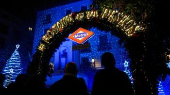 El recorrido incluye villancicos y espectáculos de luz y sonido 