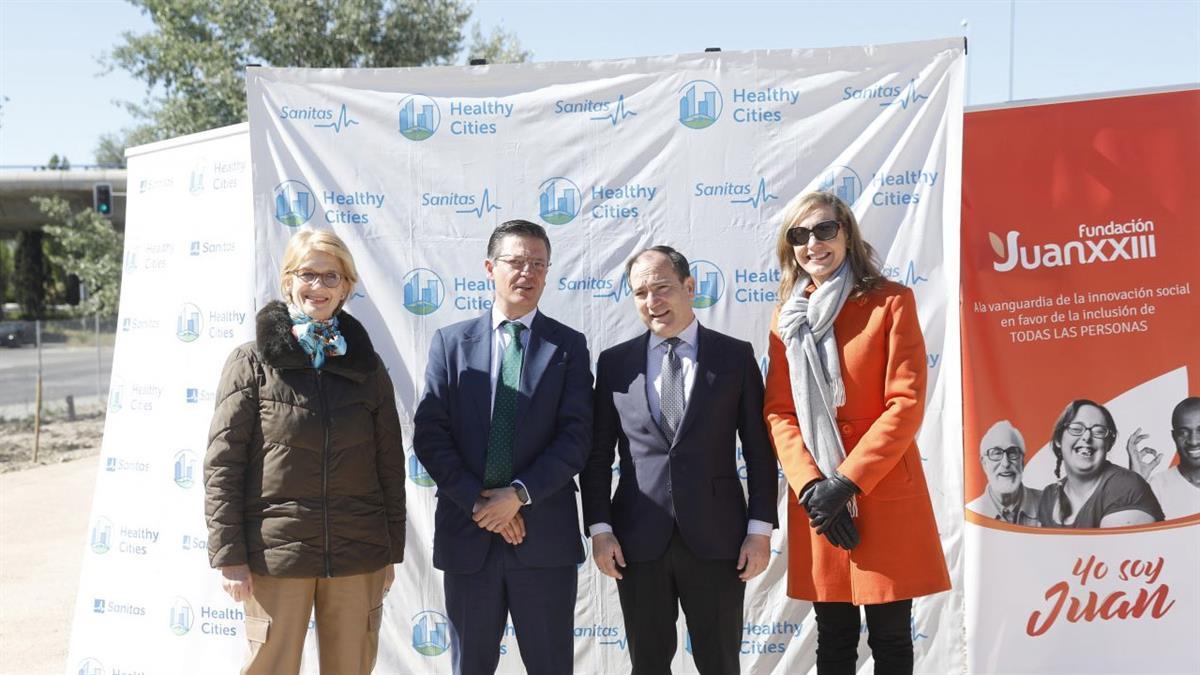 Carabante y Páramo participan en el acto final del proyecto Healthy Cities que desarrolla Sanitas en colaboración con el Ayuntamiento de Madrid
