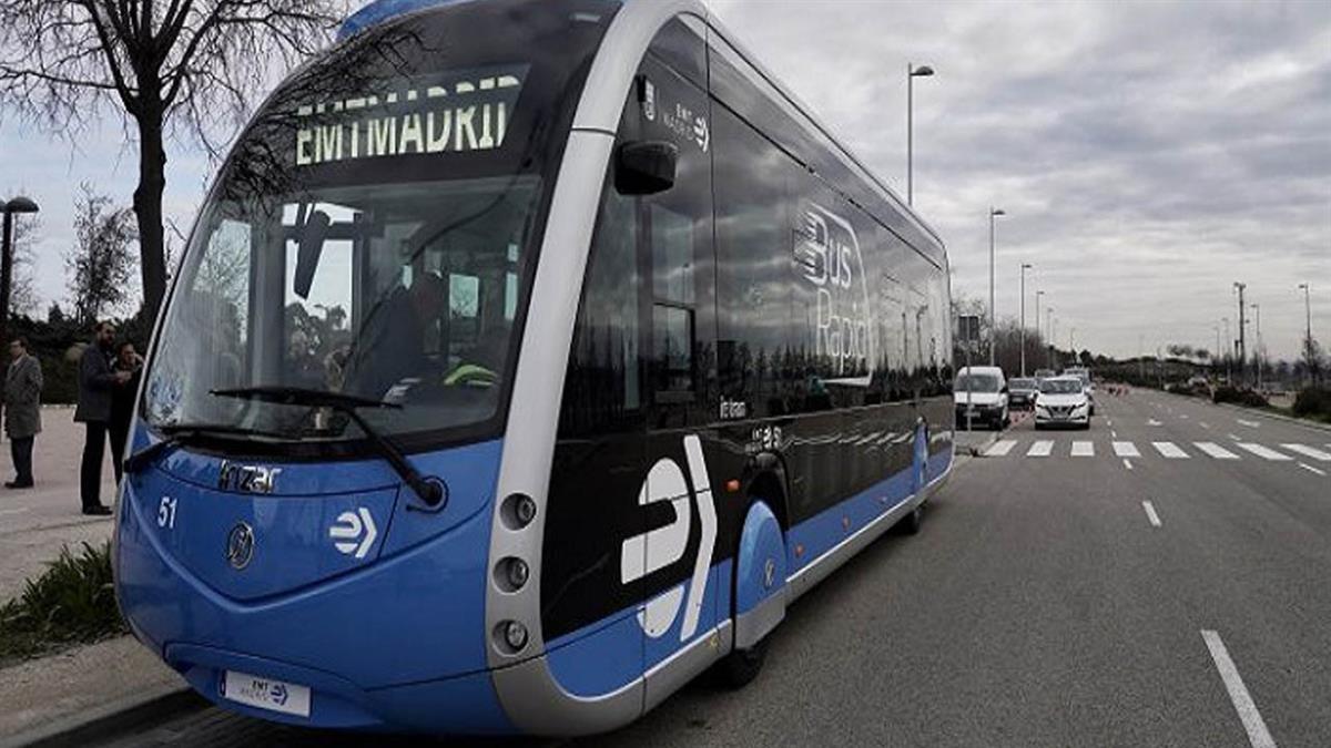 La EMT presenta el nuevo autobús eléctrico y rápido que marca el futuro a partir de mayo