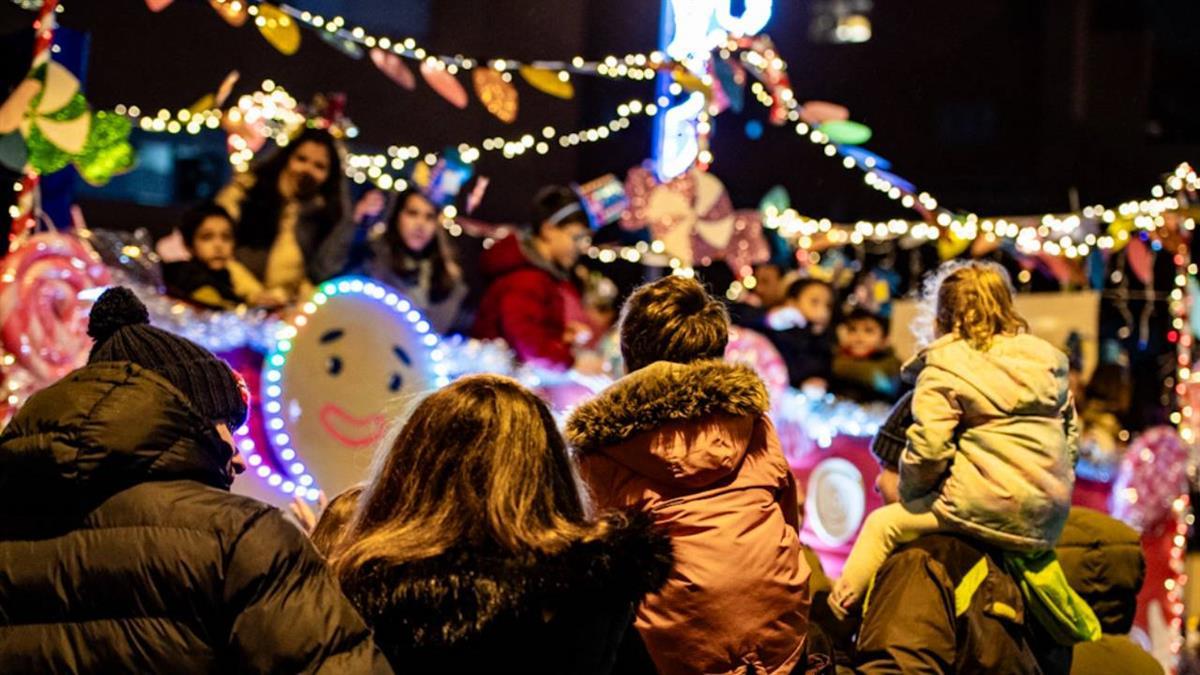 Se repartieron más de 3.500 kilos de caramelos 
