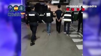 La Policía Nacional y los Mossos d