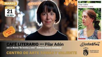 El café literario abre sus puertas a Pilar Adón