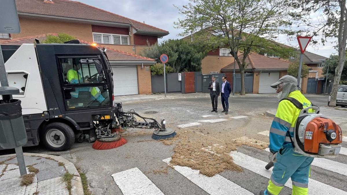 Consiste en intensificar las horas de barrido mecánico