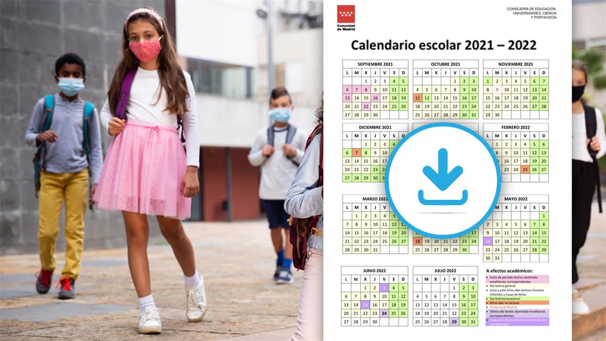 Cuándo comienzan las clases, vacaciones, fiestas y final del año lectivo. Te damos las fechas aquí