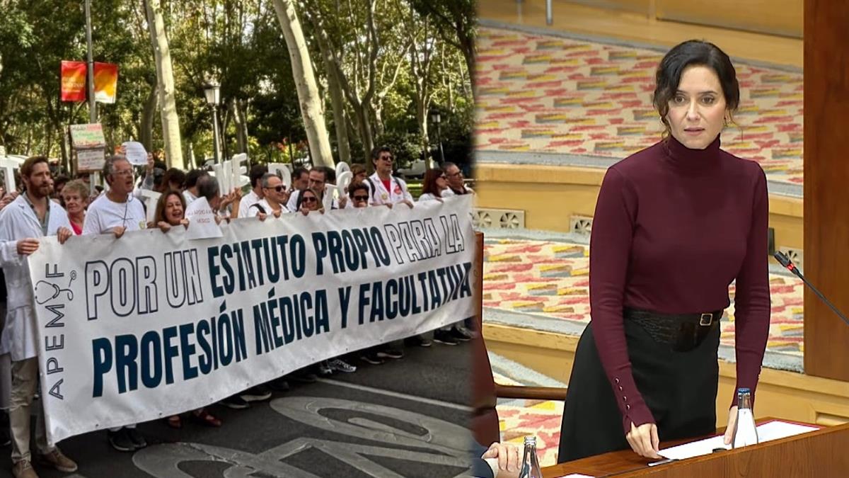 Los profesionales sanitarios se echan a las calles contra el Estatuto Marco de Mónica García