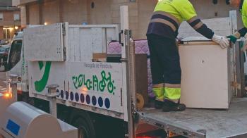 Arranca en el municipio un servicio de recogida de enseres 