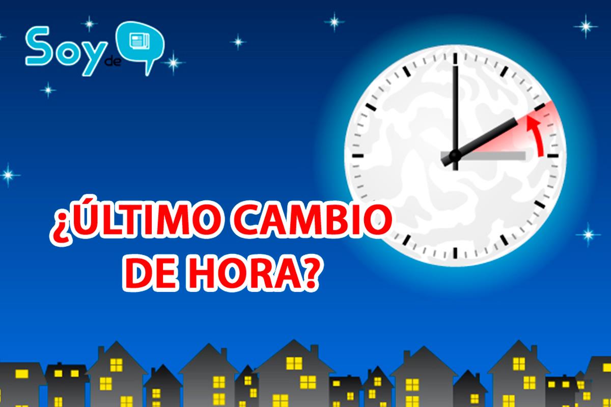 Estamos muy cerca de tener que volver a mover las manecillas del reloj, pero… ¿será ésta la última vez que lo hagamos?