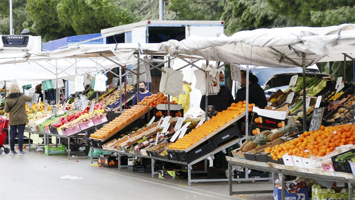 Los puestos se trasladarán temporalmente a la Avenida de Extremadura 