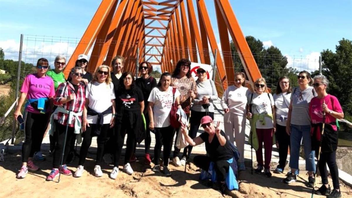 Las participantes recorrieron Las Islillas