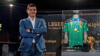 El capitán de la selección española en el Mundial de Sudáfrica 2010 suma a la colección la camiseta de la final