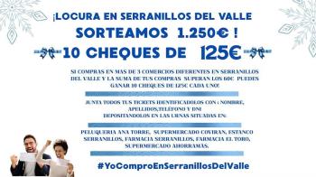 El Ayuntamiento pone en marcha la campaña navideña que reparte diez cheques de 125€ entre los que compren en el comercio local