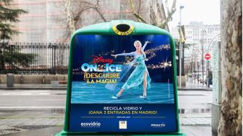 El Ayuntamiento y Ecovidrio lanzan una campaña para fomentar el reciclado mediante el sorteo de entradas para el espectáculo ‘Disney On Ice