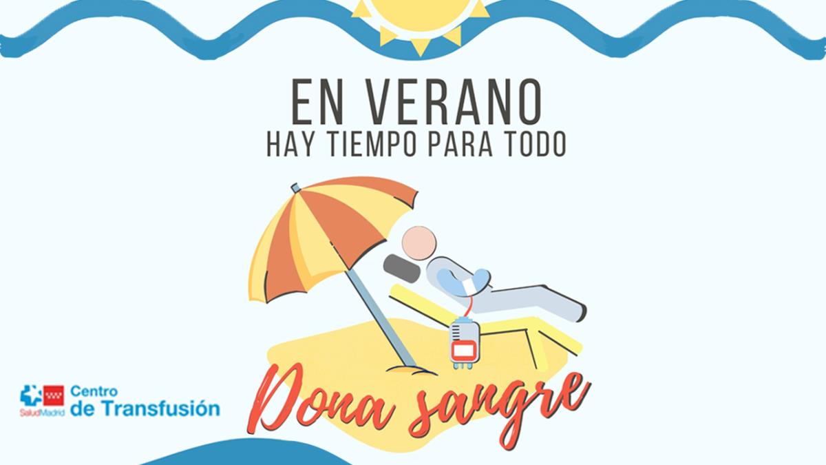 Las reservas para transfusiones están bajo mínimos los donantes se reducen duante el verano
