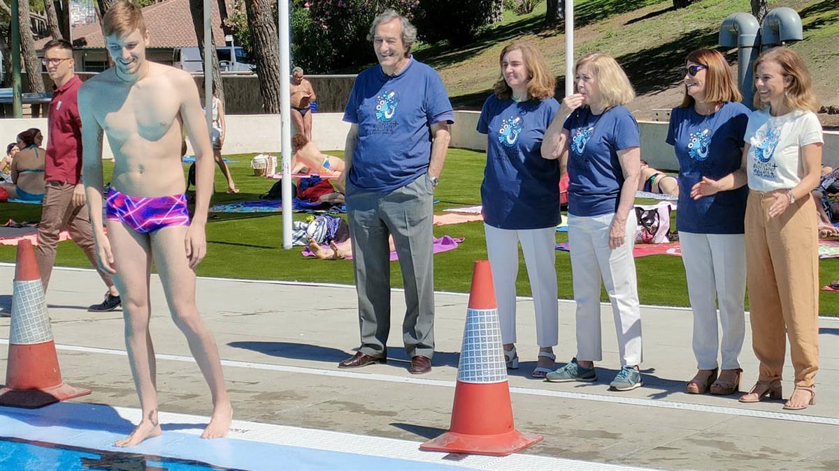 Concepción Dancausa ha acudido a la presentación de la acción en la que participan 24 instalaciones deportivas de 15 municipios