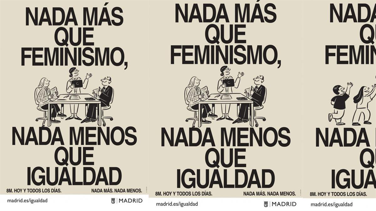 El Ayuntamiento de Madrid conmemora el Día Internacional de la Mujer
