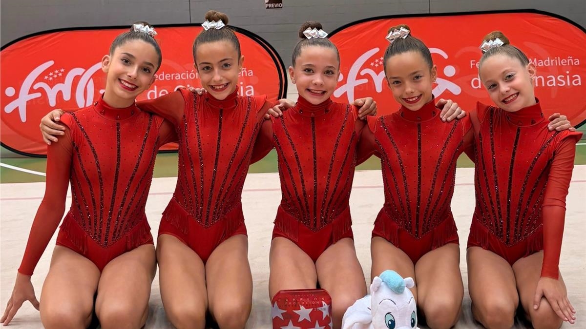 El infantil del Club Valkirias Las Rozas nacional base se proclama campeón autonómico