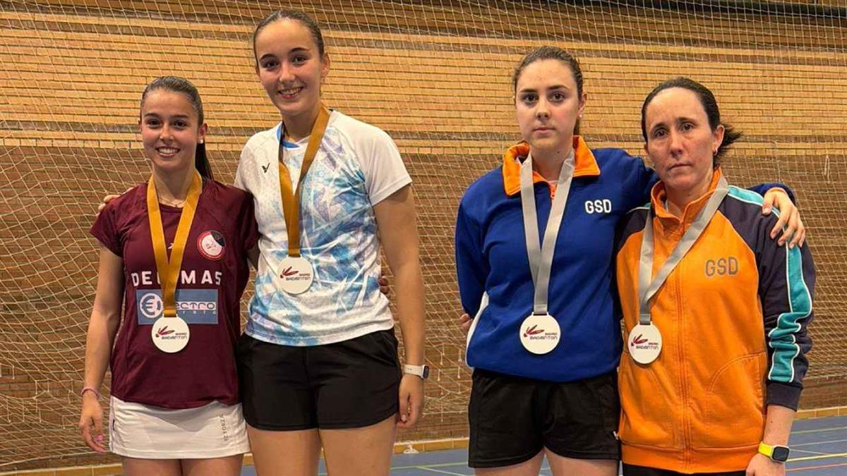 Myriam Alonso se proclamó Campeona de Madrid en Dobles Femenino