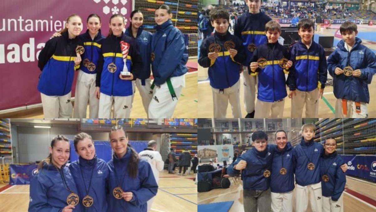 El equipo consiguió 16 medallas 