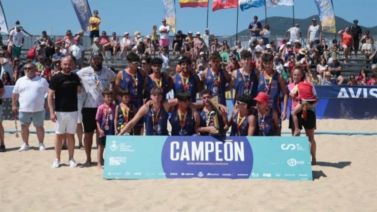 El equipo juvenil masculino se ha proclamado campeón de España 