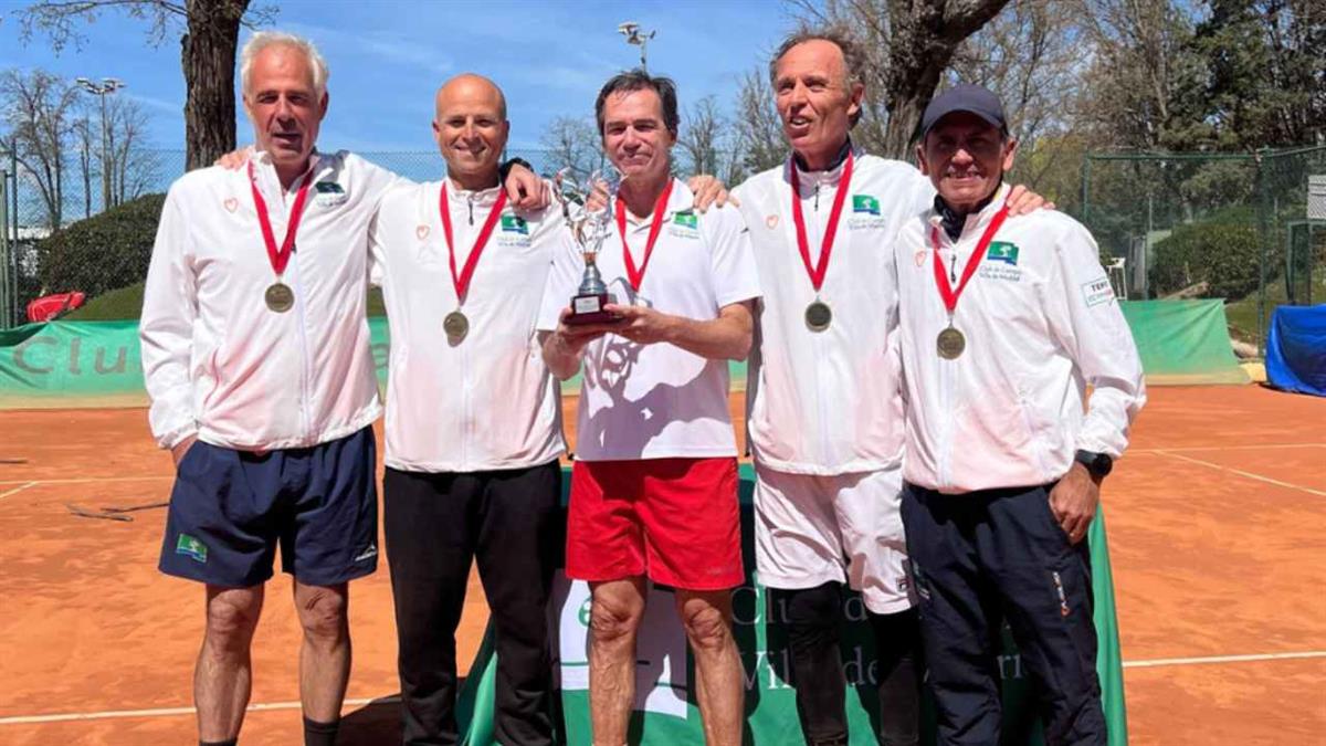 El conjunto logró la victoria en la categoría veteranos +55 