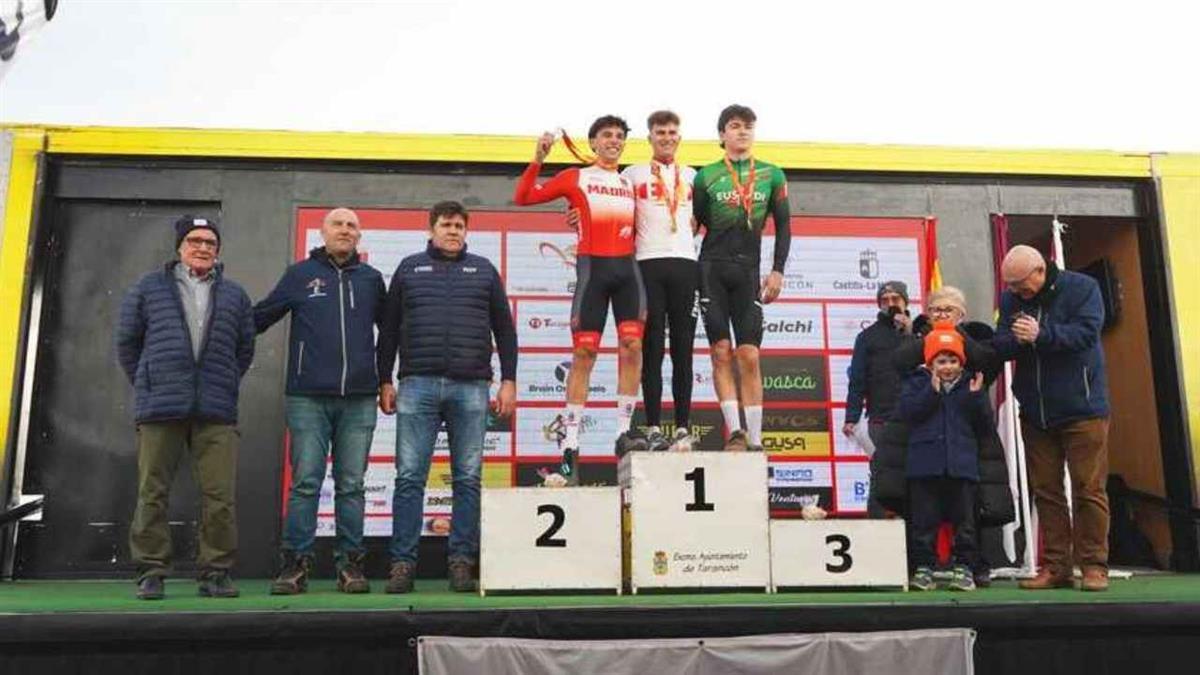 Durante el arranque del Campeonato de España