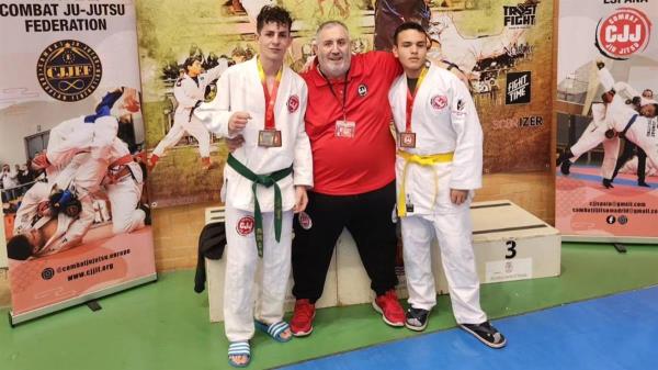 Dos mejoreños participarán en el Campeonato de Europa de Combat Jiu Jitsu