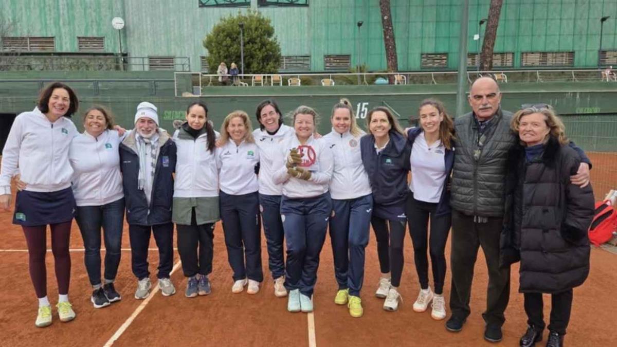 En categoría veteranos +35 femenina