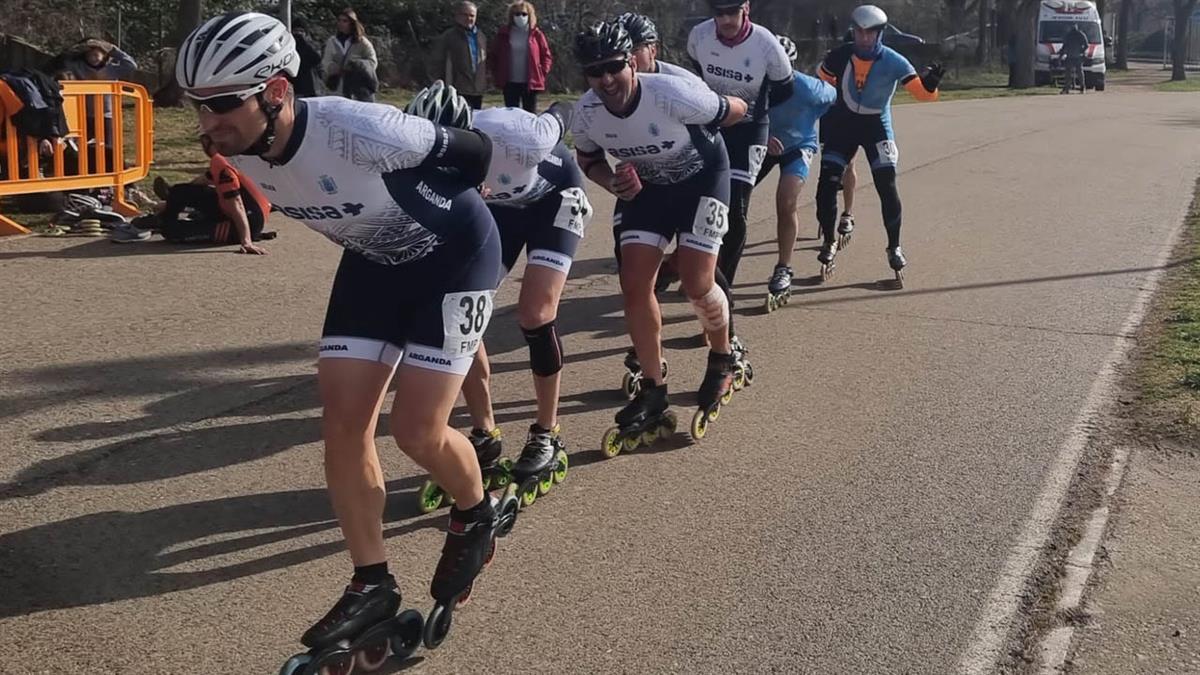 Parla acoge el Campeonato Autonómico de Patinaje de Velocidad 