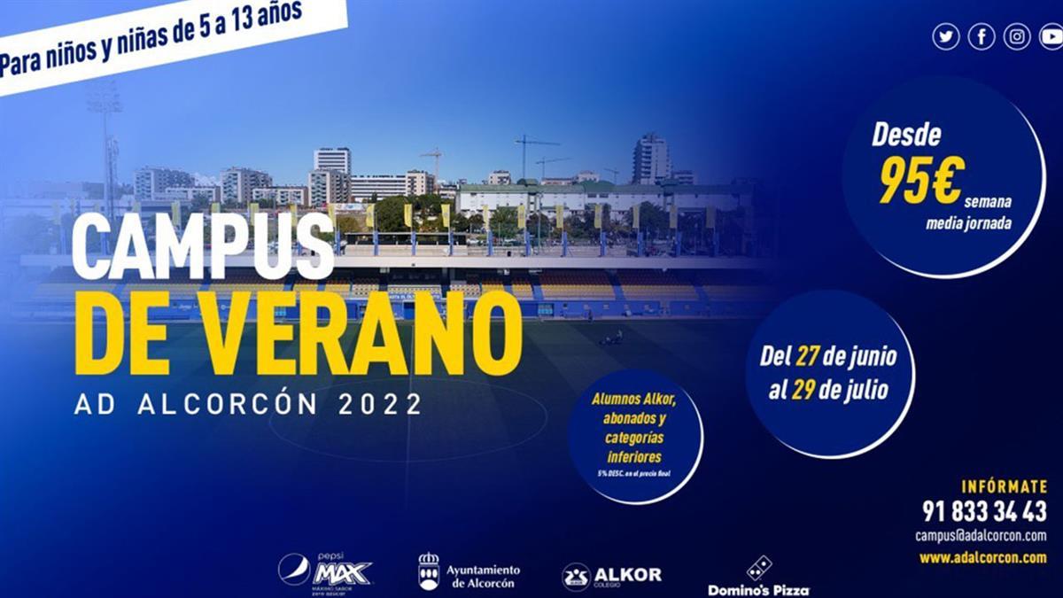 Abierta la inscripción para el Campus de Verano de la A.D. Alcorcón