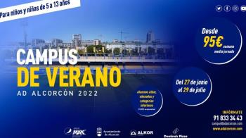 Abierta la inscripción para el Campus de Verano de la A.D. Alcorcón