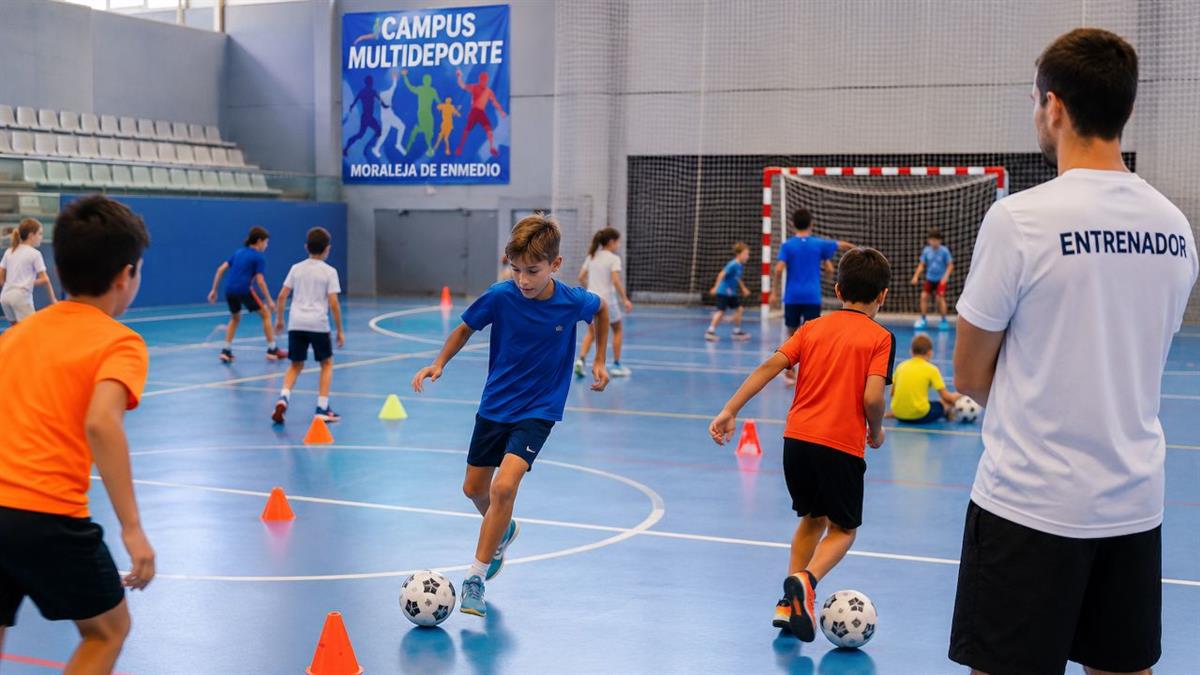 La actividad se celebra entre el 3 y el 7 de agosto en el Pabellón Deportivo Municipal y está dirigida a niños y niñas de entre 6 y 14 años