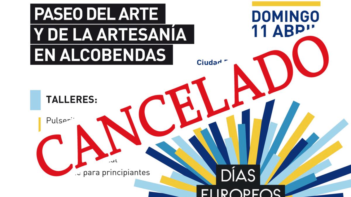 La actividad estaba prevista para este 11 de abril en Alcobendas