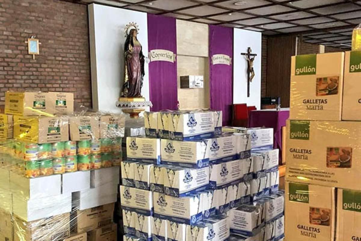 La Parroquia de San Diego también colabora con la organización