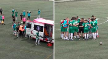 El futbolista se desplomó, se golpeó la cabeza y comenzó a convulsionar