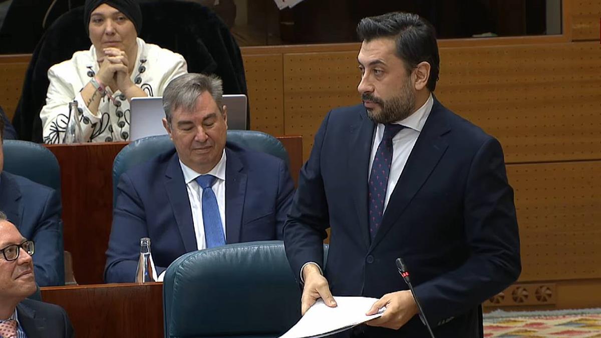 El portavoz popular en la Asamblea de Madrid habla del "legado delictivo" que dejará el presidente del Gobierno