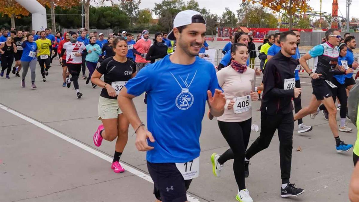 Esta gran cita deportivo-festiva se realizó entre el Parque de Ocio y el Parque de los Fresnos