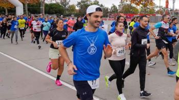 Esta gran cita deportivo-festiva se realizó entre el Parque de Ocio y el Parque de los Fresnos