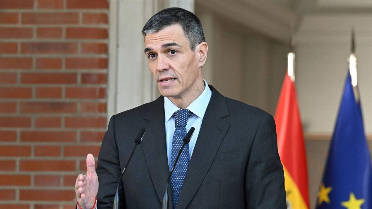 El secretario general del PSOE se dirige a la militancia en el marco de la guerra en Oriente Medio