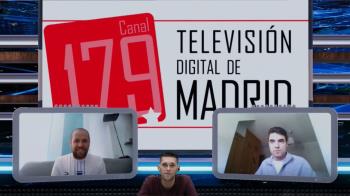 Los entrenadores del CB Alcalá, Ángel y Álvaro, repasaron en TV de Madrid sus éxitos más recientes
