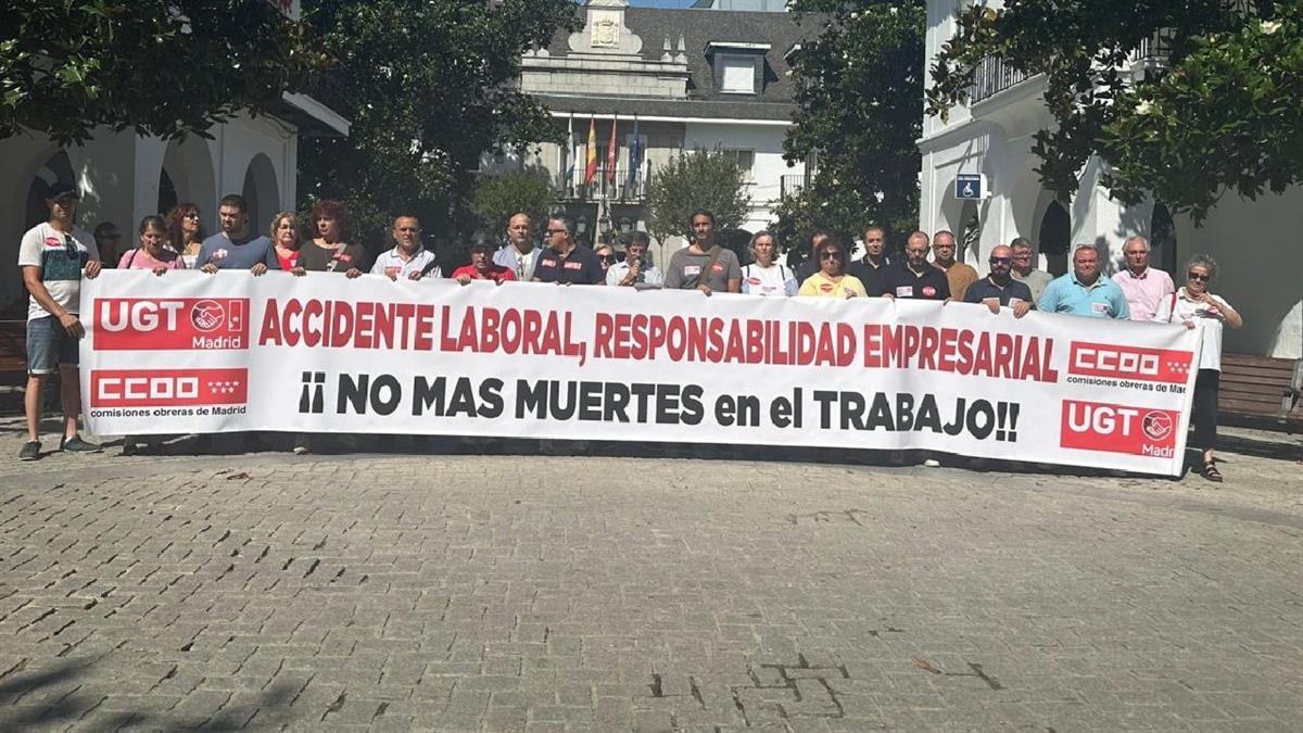UGT Madrid Y CCOO Madrid exigen medidas preventivas reales que garanticen la seguridad de las personas.