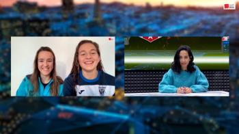 Las jugadoras del CD Leganés Fútbol Sala Femenino cuentan la actualidad de la agrupación