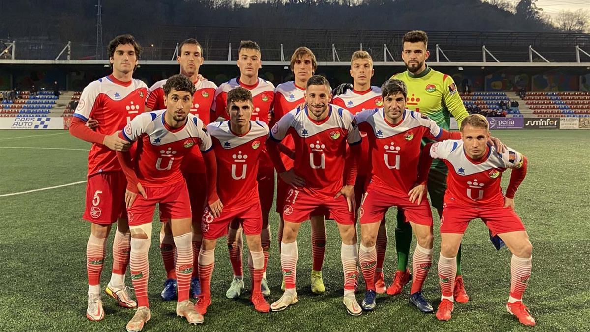 Los mostoleños encajaron un gol cuando quedaban 25 minutos para el final