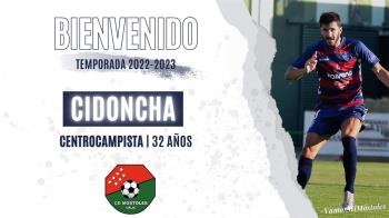 Cidoncha jugó durante 3 temporadas en Segunda División con el Real Zaragoza y el Albacete Balompié