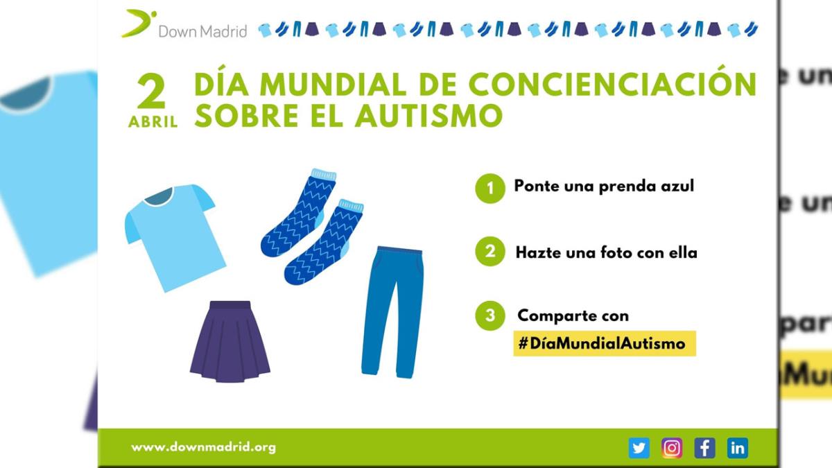 Down Madrid se suma al movimiento azul