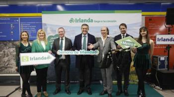 El consejero Jorge Rodrigo ha presentado en Plaza de España la semana de Irlanda