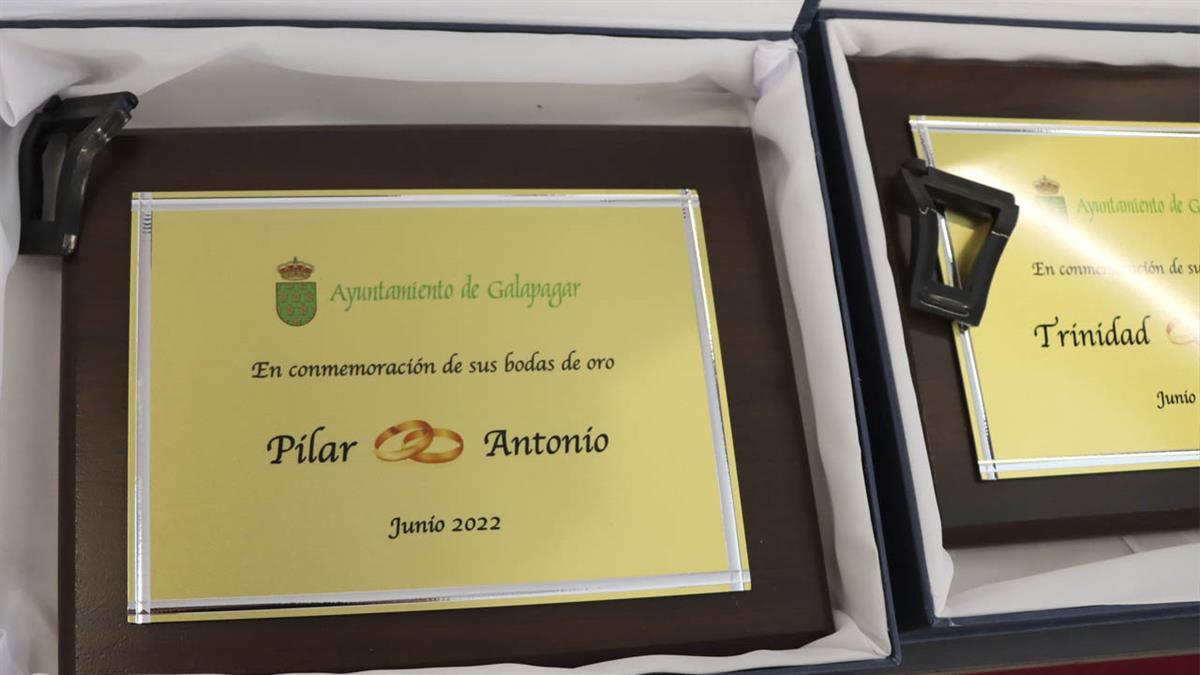 Galapagar homenajea a los matrimonios que cumplen 50 años de casados