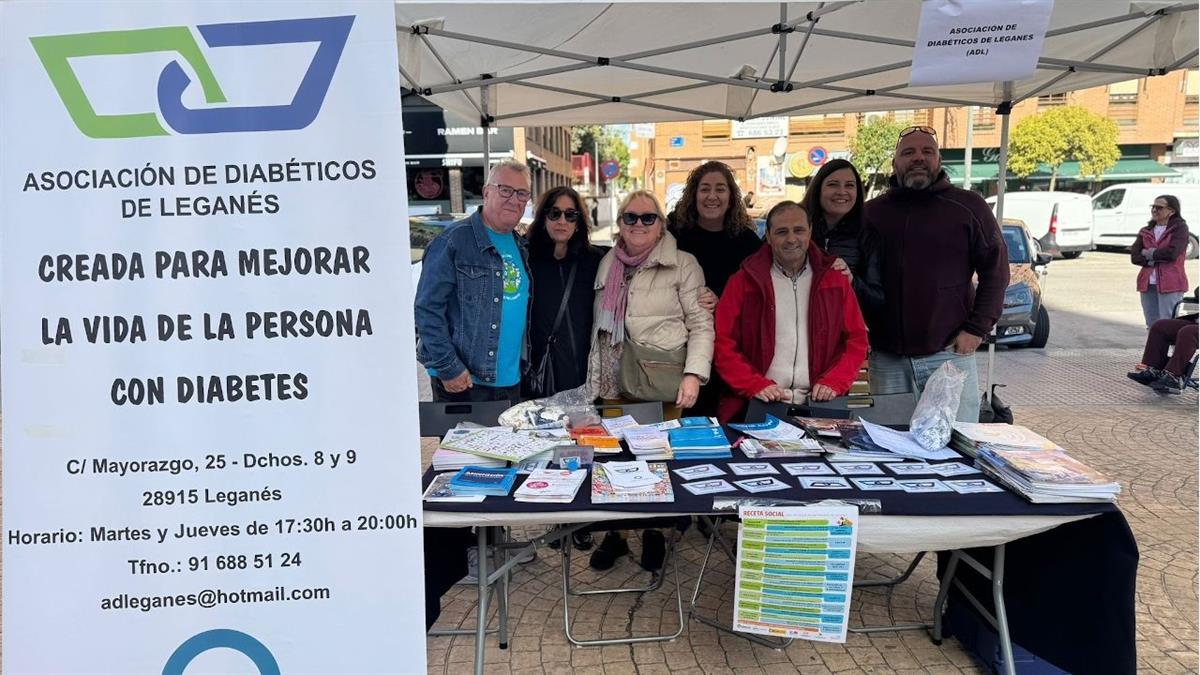 Esta primera edición reunió a más de una decena de asociaciones que forman parte del Consejo de la Salud de Leganés 