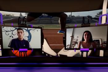 La joven atleta alcalaína repasa en Televisión de Madrid su pasión por el triatlón, sus objetivos y la salud del atletismo